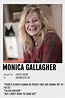 Monica Gallagher Polaroid Poster | Shameless characters, Shameless ...