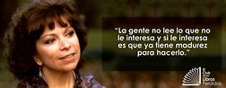 LAS 20 MEJORES FRASES DE ISABEL ALLENDE - EL CLUB DE LOS LIBROS PERDIDOS