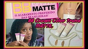 Resenha BB Cream Color Trend MATTE Avon R$16,00 - YouTube