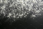 white flour dusted, black background | High-Quality Abstract Stock ...