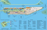 Port of Miami map - Map of port of Miami (Florida - USA)