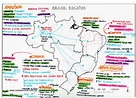 Mapa Mental Regiões Do Brasil - EDUKITA