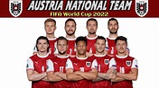 AUSTRIA SQUAD FIFA WORLD CUP 2022 QUALIFIER - YouTube
