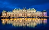 Fondos de Pantalla 3840x2400 Viena Austria Estanque Palace Belvedere ...