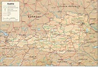 Austria Mapa , Mapy Austrii | Travelin