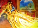 Mumtaz Mahal wife of Shah Jahan Painting by Xafira Mendonsa - Fine Art ...