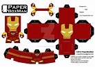 PaperBoxMan 007 - Iron Man by paperboxman on DeviantArt