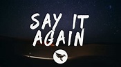 AJ Mitchell - Say It Again (Lyrics) - YouTube