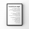 Touched By An Angel Poem by Maya Angelou Poster Print Poetry | Etsy