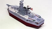 PAPERMAU: Battleship Yamato Paper Model In SD Style - by Paper Model Studio