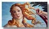 SANDRO BOTTICELLI (1444-1510) – The Birth of Venus (c.1484), detail ...