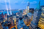 new, York, City, New, York, Night, City, Skyline, Buildings ...