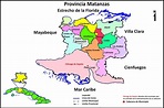 Blog de Biologia: Mapa de la provincia de Matanzas, Cuba
