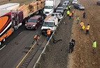Multiple Interstate 5 crashes cause closures, ‘extremely challenging ...