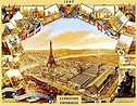 "EXPOSITION UNIVERSELLE : Vintage 1889 Paris World Fair Print" by ...