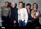 Simple Minds (with singer Jim Kerr) in July 1991 in München / Munich ...