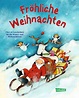 Fröhliche Weihnachten - Wrendale Doppelkarte Weihnachten Mit Umschlag ...