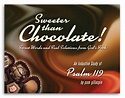 Psalm 119 - Sweeter Than Chocolate study. | Psalms, Psalm 119 ...