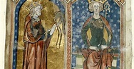 Stephen of England & Henry II of England (Illustration) - World History ...