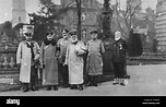 Weltkrieg I: Besuch des Königs von Bayern zum deutschen Hauptsitz von ...