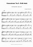 Gnossienne No.1 - Erik Satie [for Piano/Easy Arrangement] Sheet Music ...