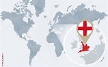 Inglaterra Mapa Mundi - Gran Bretaña en Mapamundi - Epicentro ...