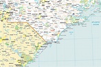 Map Of Nc Sc Coastline - Get Latest Map Update