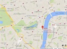 Big Ben on Map of London