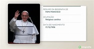 Biografia de Papa Francisco - eBiografia