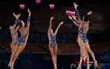 Rhythmic gymnastics team finish sixth, concluding best-ever Olympics ...