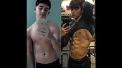 Alex Martinez - 2 Year Natural Transformation 16-18 - YouTube