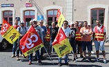Emploi : les cheminots CGT de la Haute-Loire en grève