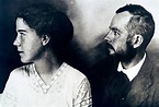 Bela Bartok (1881-1945) with his first wife Marta Ziegler