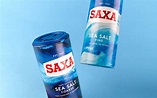 Saxa Salt Gets a Bold New Look | Dieline - Design, Branding & Packaging ...