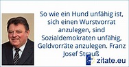 Franz Josef Strauß | zitate.eu