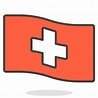 Suiza Bandera clipart. Dibujos animados descargar gratis. | Creazilla