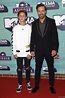 David Guetta et son fils Tim Elvis - Soirée des 24ème MTV Europe Music ...