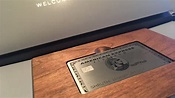 New American Express Platinum Unboxing - Metal Card - YouTube