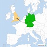 StepMap - Deutschland - England - Landkarte für Deutschland