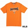 MLB-休士頓太空人隊經典隊徽印花舒適T恤-桔(男) | 其他品牌 | Yahoo奇摩購物中心
