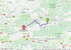 Trasa Drezdenko - Gorzów Wielkopolski - wyznaczanie trasy