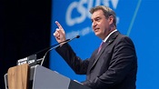 Bayern: CSU kürt Markus Söder einstimmig zum Spitzenkandidaten für ...