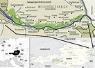 Map of Donau-Auen National Park and its location in Austria. The ...