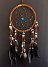 Dream Catcher Dreamcatcher - Brown Suede with Turquoise Details ...