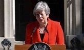 Primeira-ministra britânica Theresa May renuncia ao cargo ...