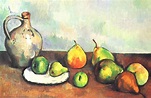 natura morta brocca e le Frutta , 1894 di Paul Cezanne (1839-1906 ...