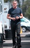 Eric Dane shows off his famous abs on set of his new TV series in ...