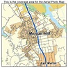 Aerial Photography Map of Morgan Hill, CA California