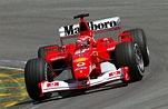 Ferrari, a Napoli la F2002 di Michael Schumacher
