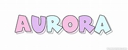 Aurora Logo | Free Name Design Tool from Flaming Text